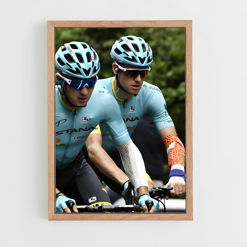Poster Piste Libérée – affiche Cyclisme (vue 4)